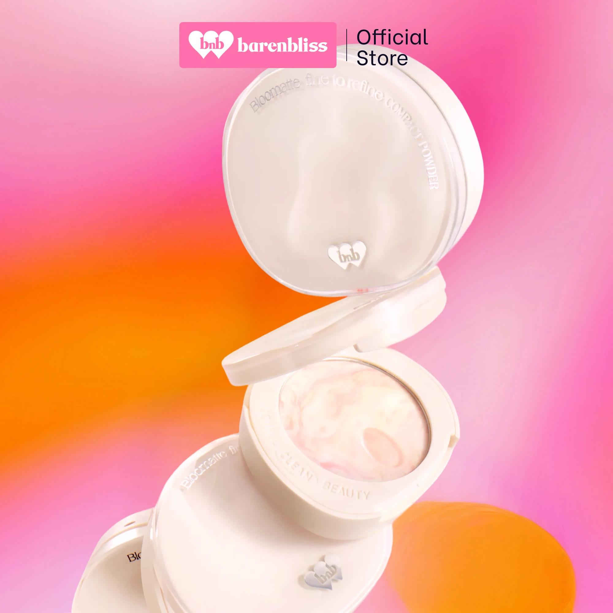 Barenbliss Bloomatte Fine to Refine Compact Powder Phấn phủ dạng nén - 05 Pink Marble Setter