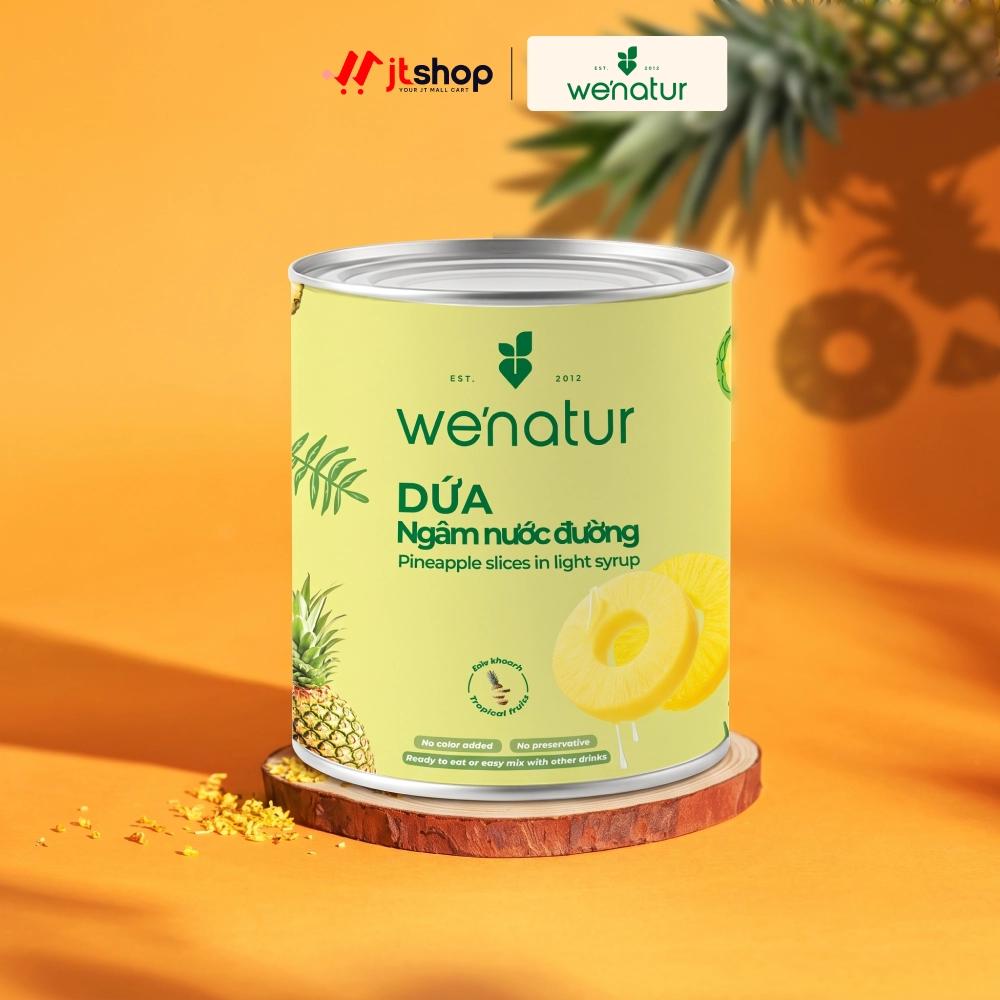 Dứa Ngâm Nước Đường we'natur 565g