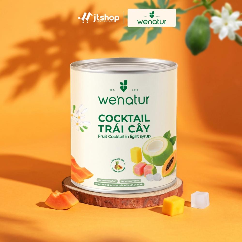 Cocktail Trái Cây Ngâm Nước Đường we'natur 565g